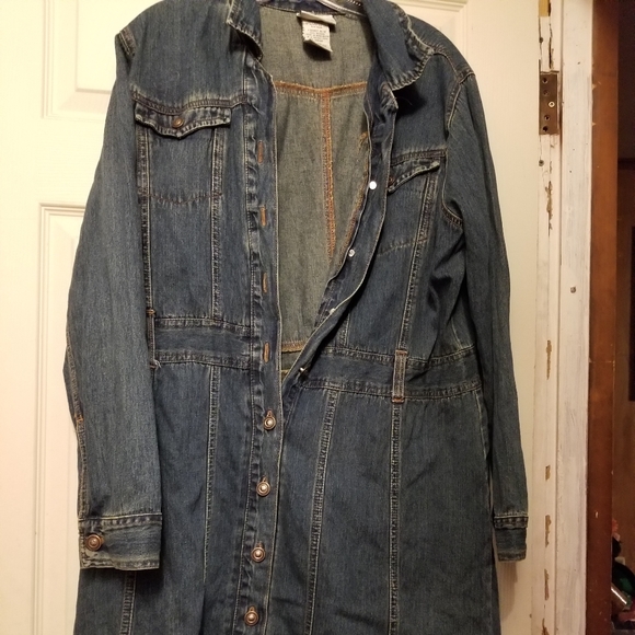 faded glory denim dress